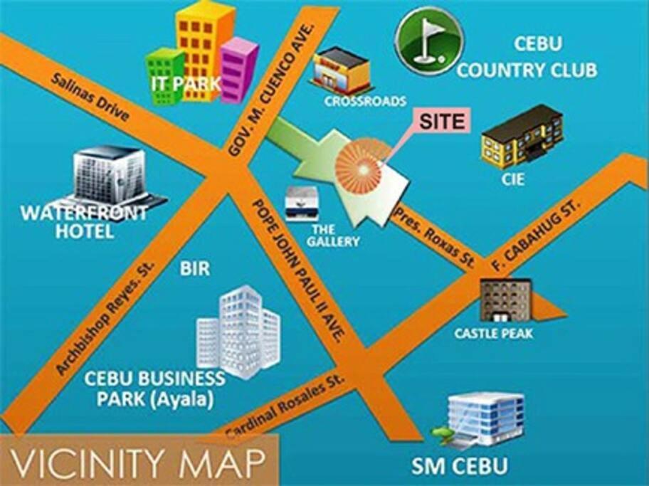 Condo Near Ayala Cebu City W Wifi Balcony Esterno foto