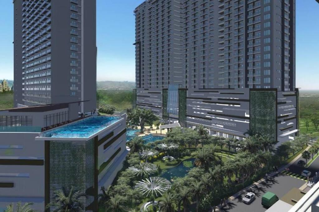 Condo Near Ayala Cebu City W Wifi Balcony Esterno foto